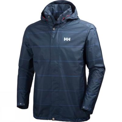 Chaquetas Helly Hansen Spring City Hombre - Azul Marino - Chile NMD917680